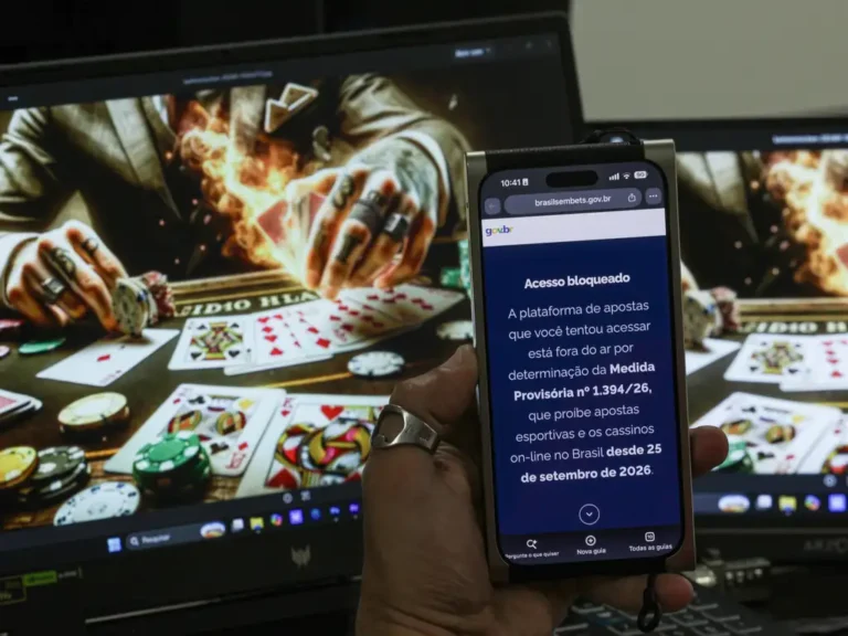 Site do governo comunica o bloqueio de plataformas de apostas que operam no país. bets