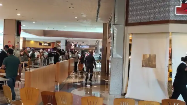 Incidente em restaurante provoca correria e deixa dois funcionários feridos no Salvador Shopping