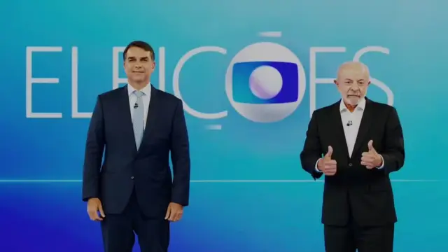Flávio Bolsonaro tem mais declarações verdadeiras que Lula em debate da Globo, aponta levantamento