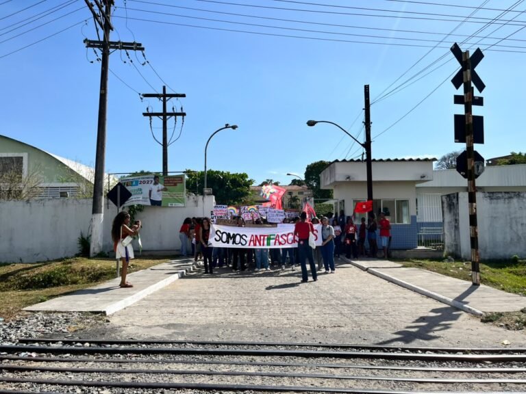 alunos do IFBA na manifestação