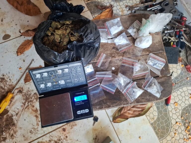 drogas apreendidas em Santo Antônio de Jesus