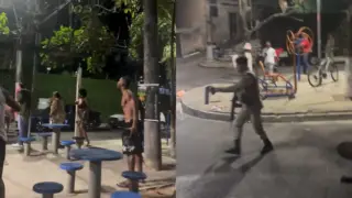 Vídeo mostra PMs usando spray de pimenta durante comemoração de eleição de Lula no Candeal