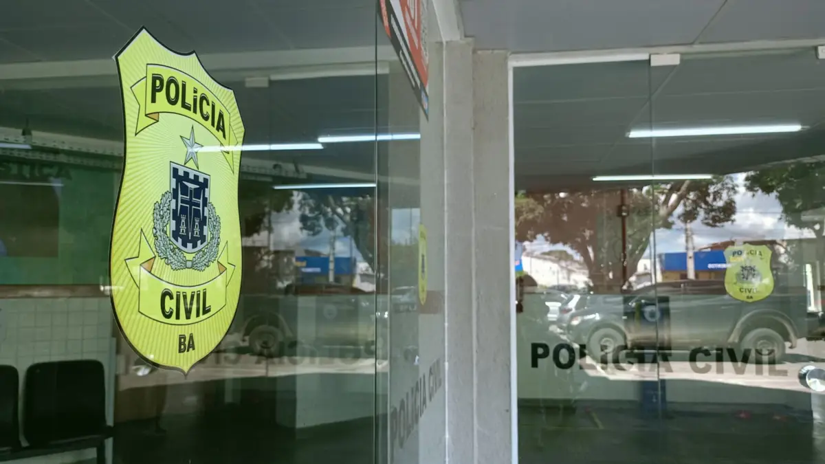 recepção de delegacia