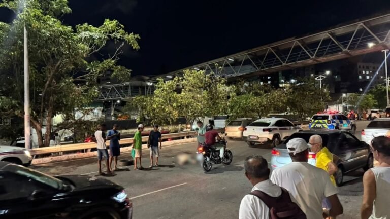 idosa é atropelada em Salvador ao tentar atravessar via