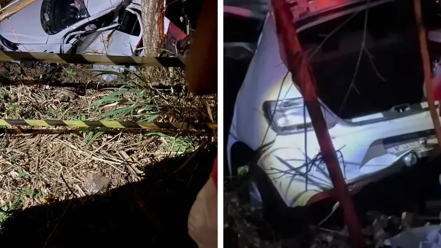acidente de carro em Ubaíra