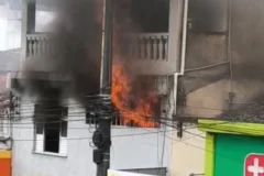 incêndio em Nazaré