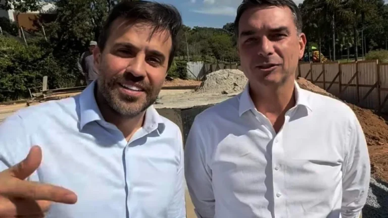 pablo marçal e Flávio Bolsonaro