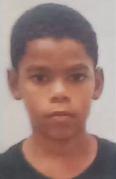 Everton Mikael Bacelar Lima adolescente de 11 anos morto em feira de santana