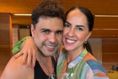 Graciele Lacerda, influenciadora digital e empresária, em um momento de lazer, com um sorriso.