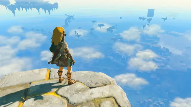 Ilustração do jogo The Legend of Zelda Tears of the Kingdom